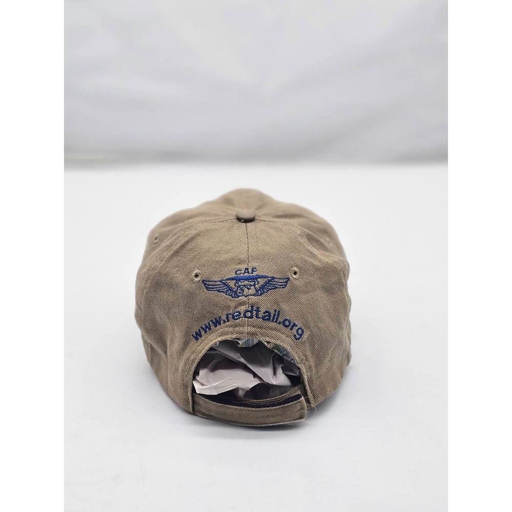 Tuskegee Airmen P-51C Rise Above Adjustable Cap One Size Fits All Red Tails - Picture 7 of 9